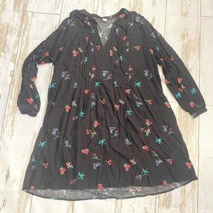 Old Navy Long Sleeve Floral Dress
